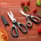 Premium Stainless Steel Kitchen Shears Heavy Duty kitchen shears Set for Meat, Poultry & Food Prep