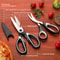 Premium Stainless Steel Kitchen Shears Heavy Duty kitchen shears Set for Meat, Poultry & Food Prep