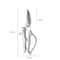 Heavy Duty Poultry Bone Cutting Kitchen Shears Multi Function Kitchen Scissors With Bottle Opener 1