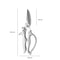 Heavy Duty Poultry Bone Cutting Kitchen Shears Multi Function Kitchen Scissors With Bottle Opener 1