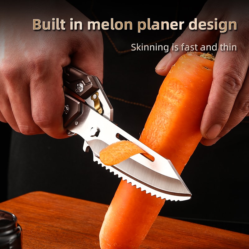 Heavy Duty Stainless Steel Kitchen Bone Cutting Scissors Multifunctional Food Shears For Chicken Fi 3