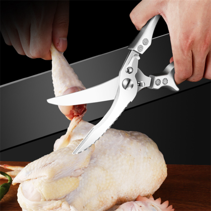 Premium Heavy Duty Poultry Shears Kitchen Scissors Stainless Steel Bone Cutting Kitchen Shears 1