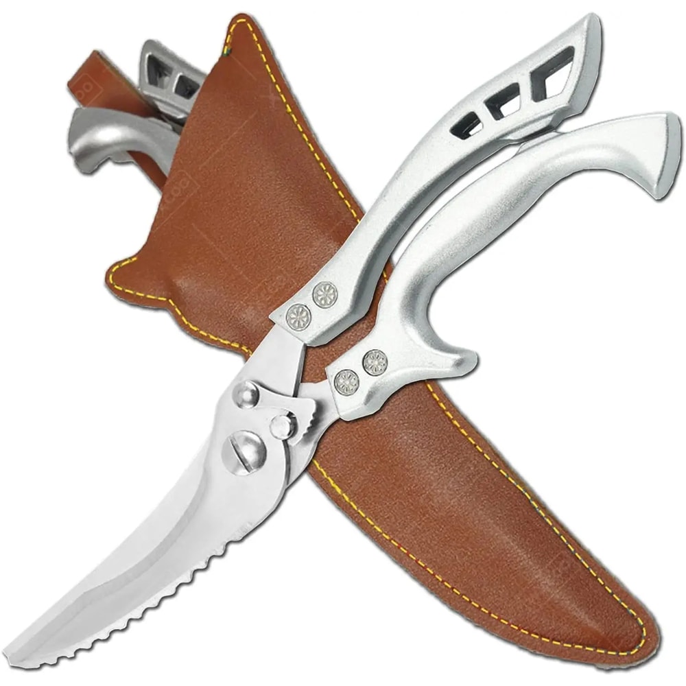 Stainless Steel Kitchen Shears Ultra Sharp Kitchen Scissors For Meat Fish Vegetables Poultry 5
