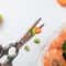Premium Toddler Baby Food Scissors With BPA Free Safety Shears Detachable Easy Clean Blades 0