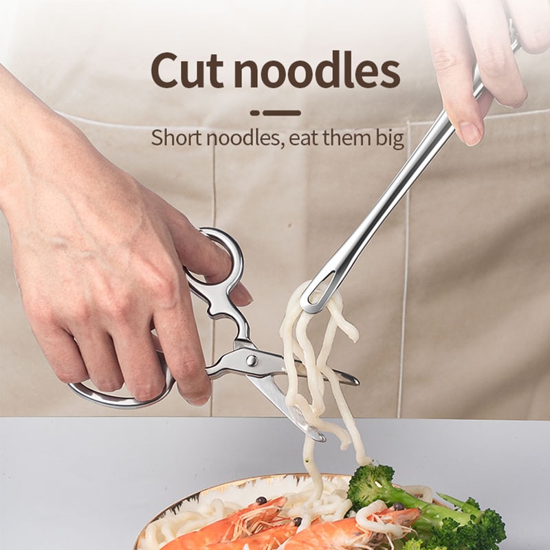 Premium Toddler Baby Food Scissors With BPA Free Safety Shears Detachable Easy Clean Blades 5
