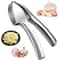 Premium Stainless Garlic Press With Detachable Crusher Ergonomic Squeezer Easy Clean Kitchen Tool 0