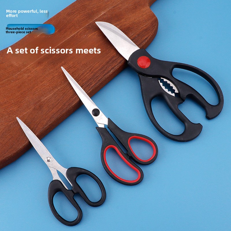 Stainless Steel Kitchen Shears Set for Meat, Poultry and Everyday Prep
