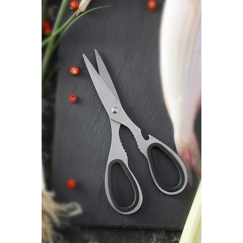 Stainless Steel Multifunction Kitchen Scissors Heavy Duty kitchen scissors with multifunction kitchen shears Design
