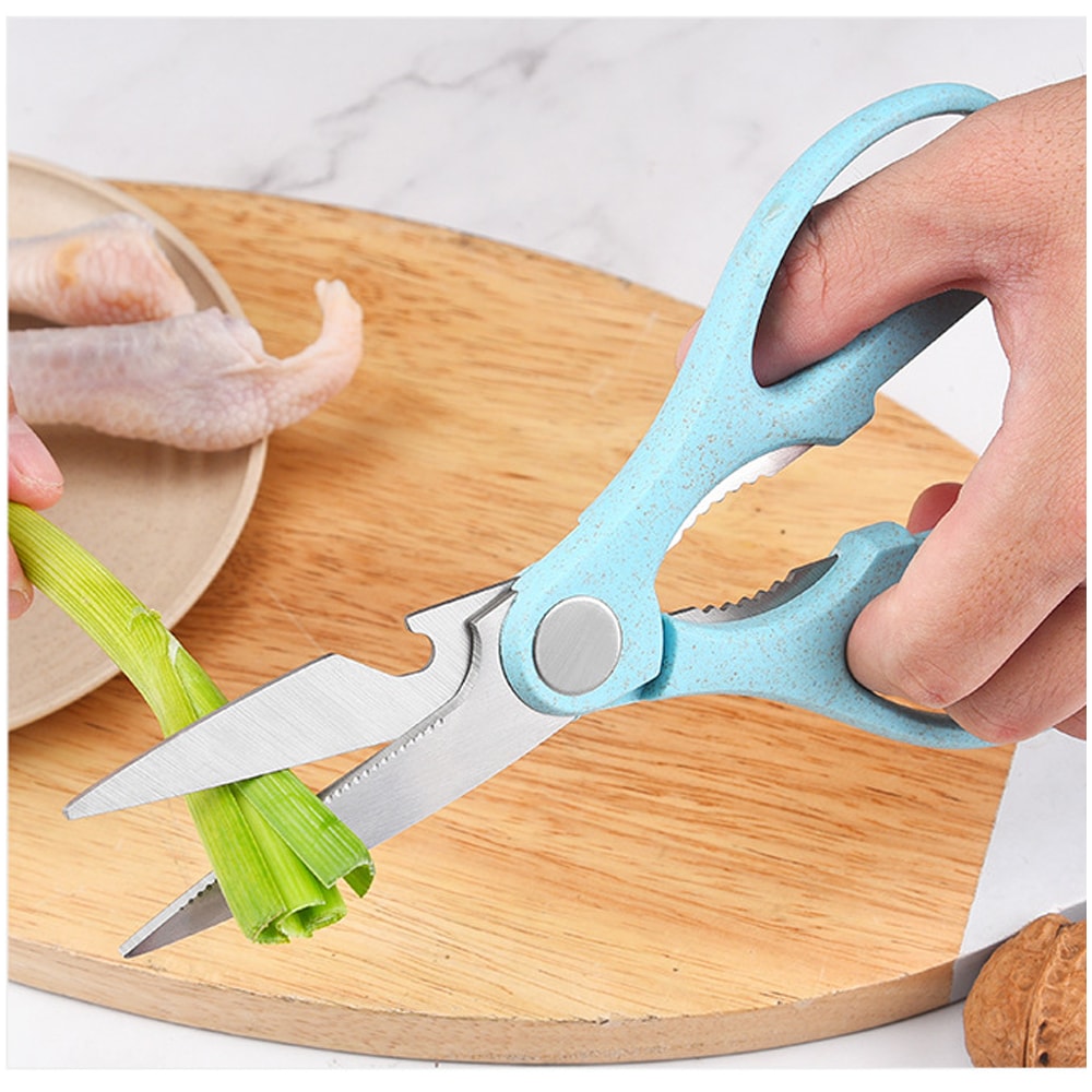 Premium Stainless Steel Heavy Duty Kitchen Scissors Multifunctional BBQ Shears 0