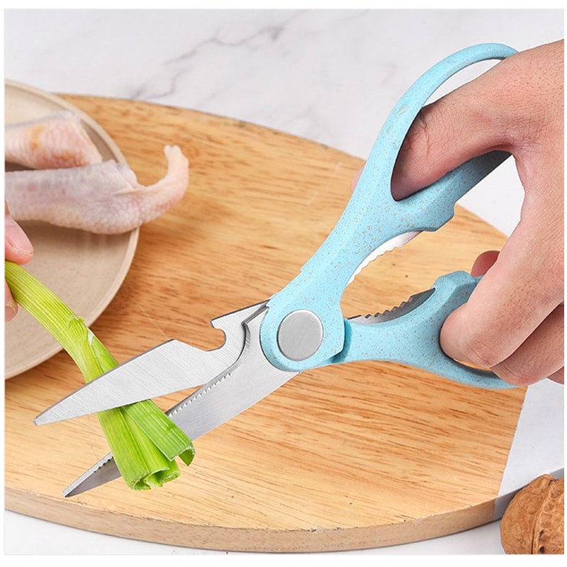 Premium Stainless Steel Heavy Duty Kitchen Scissors Multifunctional BBQ Shears 0