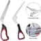 Ergonomic Pizza Scissors with Detachable Stainless Steel Blade, Easy Cut Kitchen Shears