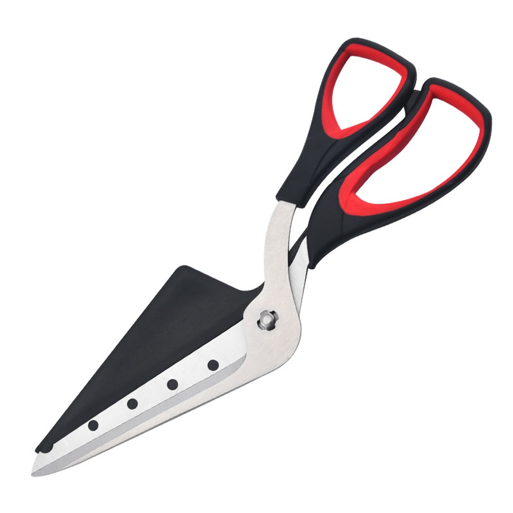 Ergonomic Pizza Scissors with Detachable Stainless Steel Blade, Easy Cut Kitchen Shears
