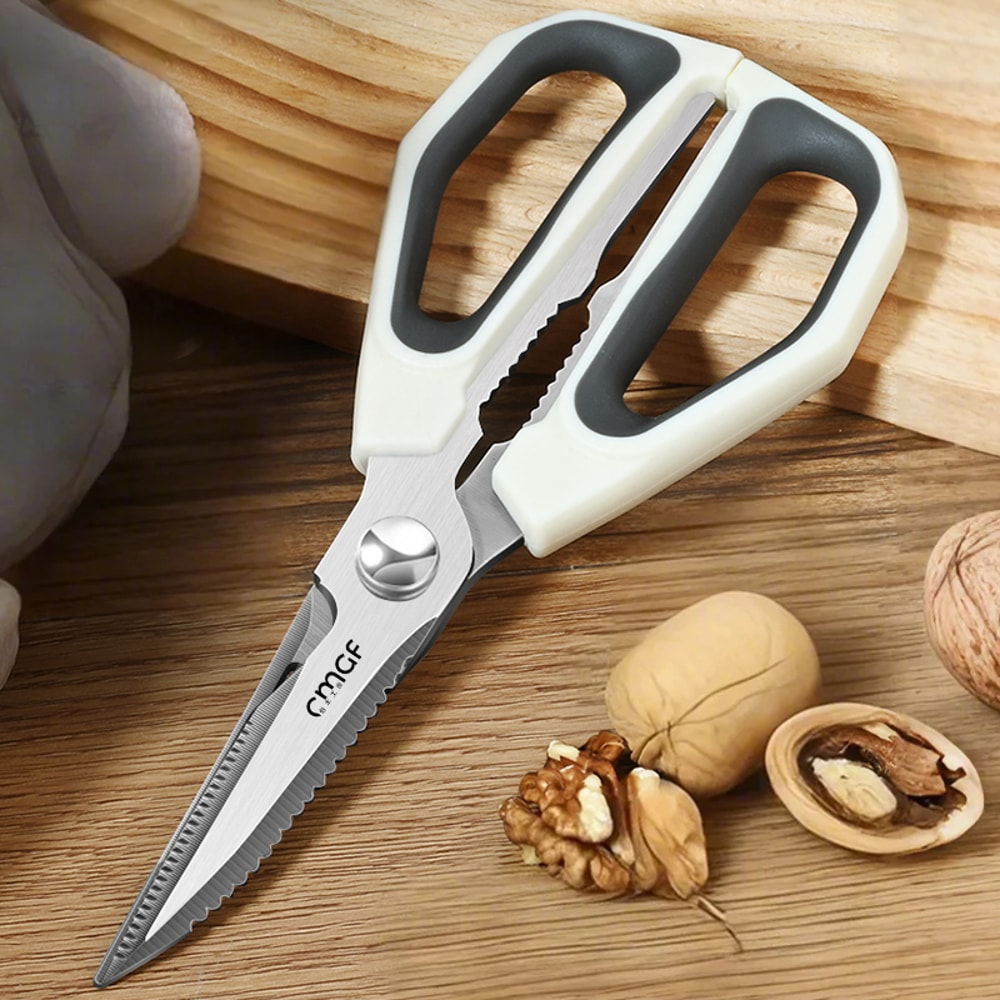 Heavy Duty Steel Kitchen Scissors Professional Bone Cutting Fish Scale Multifunction Shears 0