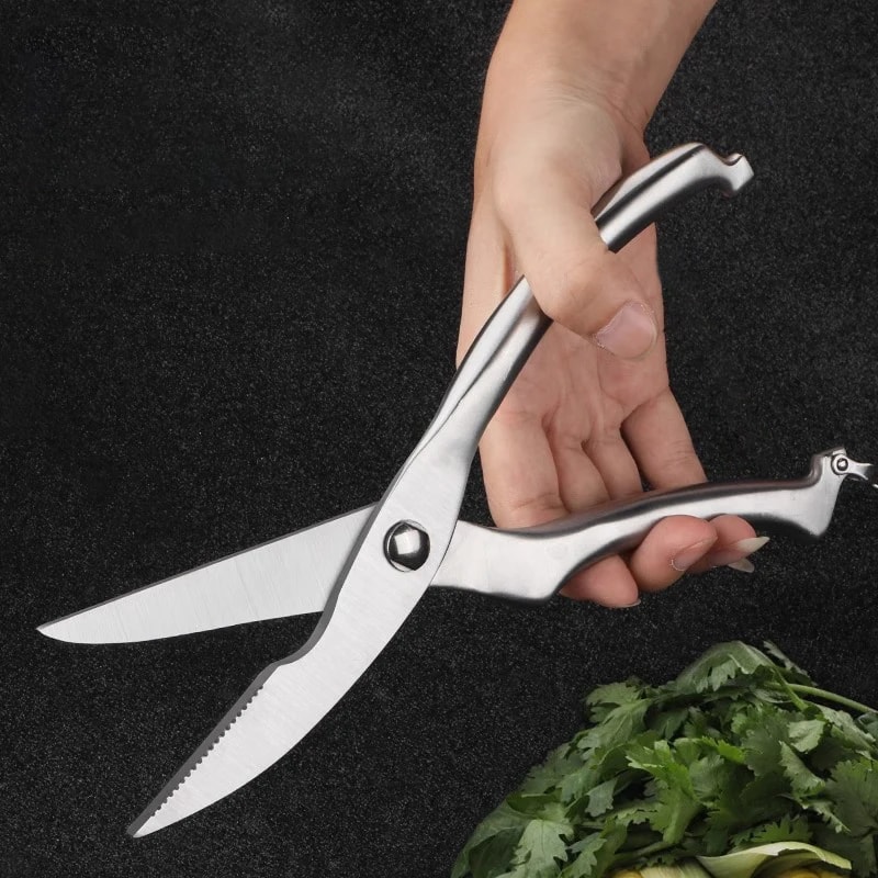 Ultra Sharp Heavy Duty Kitchen Scissors Premium Bone Cutting Scissors Multifunctional Food Shears 1