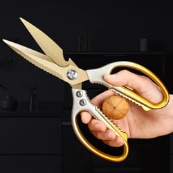 premium heavy duty stainless steel kitchen scissors ergonomic chicken bone shears for effortless cutting