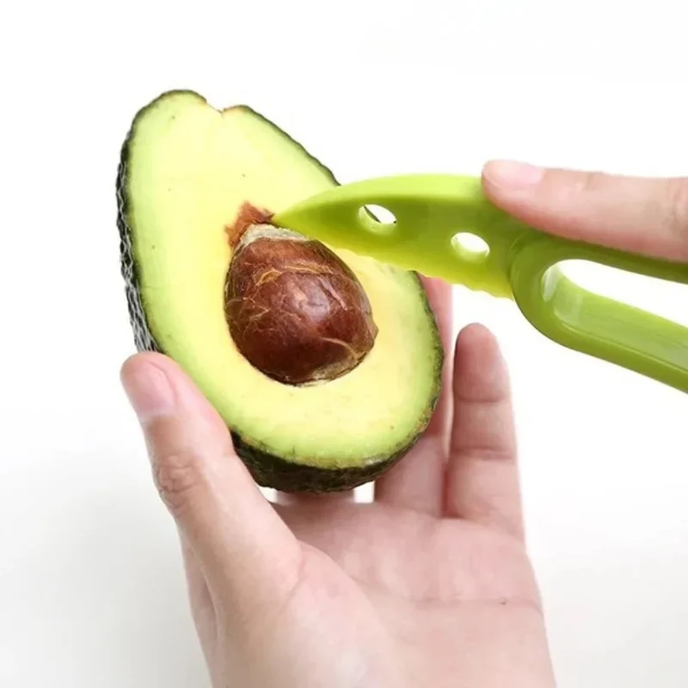 Multifunction Avocado Prep Tool All in One Cutter, Corer & Slicer
