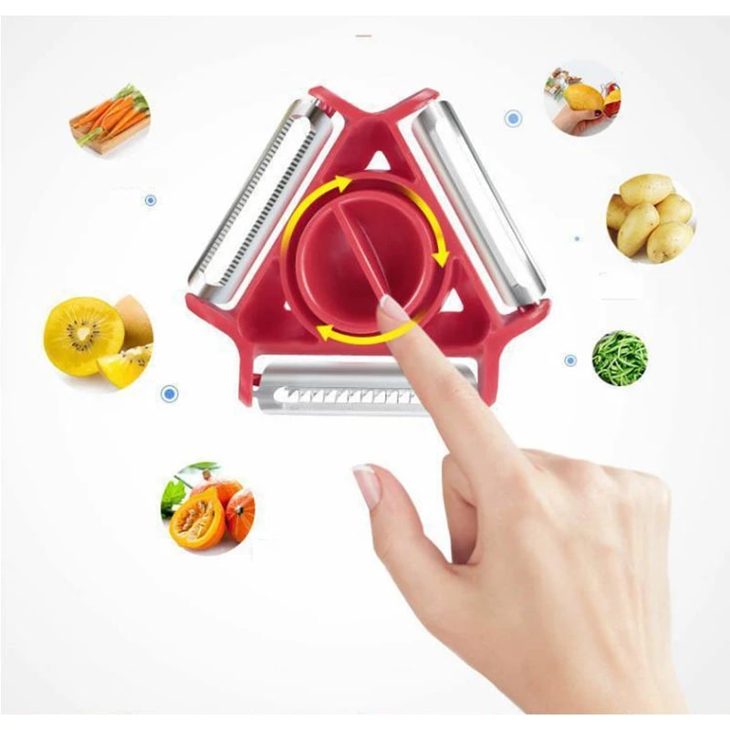 Premium Stainless Steel Vegetable Peeler & Fruit Peeler Multifunction Kitchen Tool