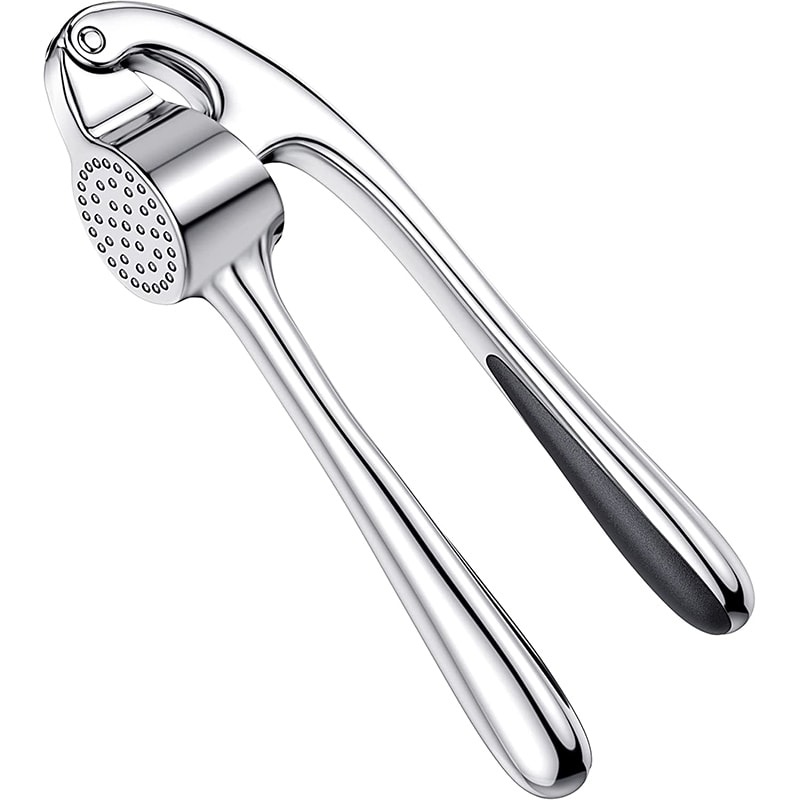 Premium Stainless Garlic Press & Crusher Ergonomic Easy Clean Garlic Tool