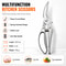 Stainless Steel Chicken Bone Shears Heavy Duty Sharp Multi Purpose Kitchen Food Scissors 3