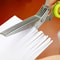 Premium Stainless Kitchen Herb & Vegetable Scissors Effortless Cutting Tool