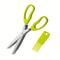 Premium Stainless Kitchen Herb & Vegetable Scissors Effortless Cutting Tool