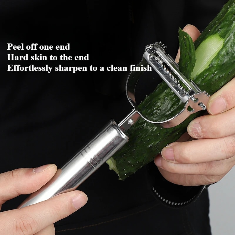 Premium Multifunction Stainless Steel Vegetable Peeler & Julienne Cutter Effortless Kitchen Prep