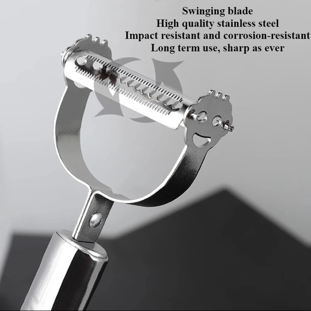 Premium Multifunction Stainless Steel Vegetable Peeler & Julienne Cutter Effortless Kitchen Prep