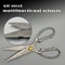 Heavy Duty Kitchen Shears Premium Stainless Steel Bone Cutting & Multi Purpose Food Prep Scissors