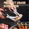 Durable Stainless Steel Kitchen Shears & Poultry Scissors Heavy Duty Food Prep Scissors for Fish, Meat & BBQ