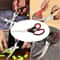 Durable Stainless Steel Kitchen Shears & Poultry Scissors Heavy Duty Food Prep Scissors for Fish, Meat & BBQ