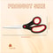 Durable Stainless Steel Kitchen Shears & Poultry Scissors Heavy Duty Food Prep Scissors for Fish, Meat & BBQ
