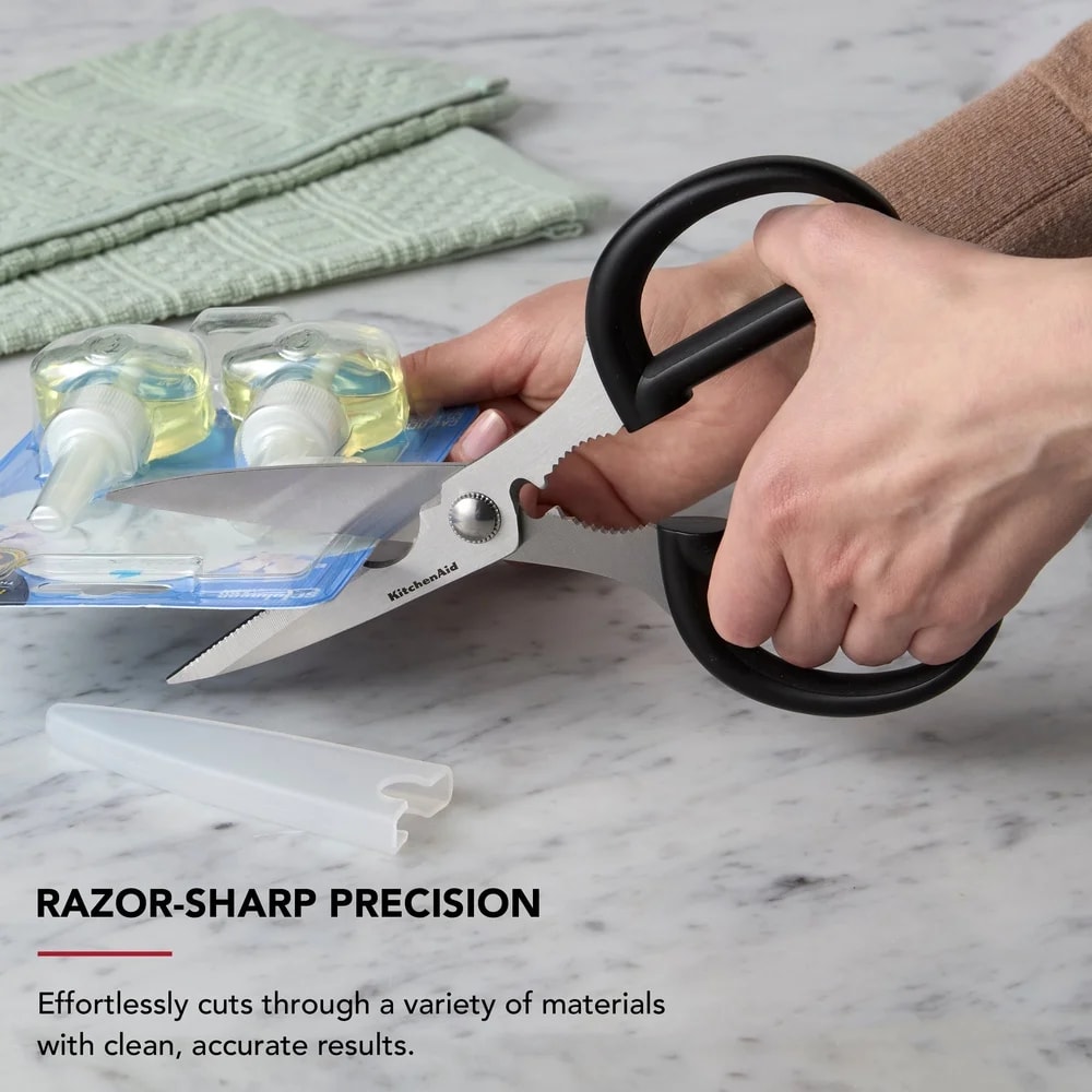 Premium Multipurpose Kitchen Shears Kitchen Scissors Set With Nutcracker Bottle Opener Herb Stripp 4