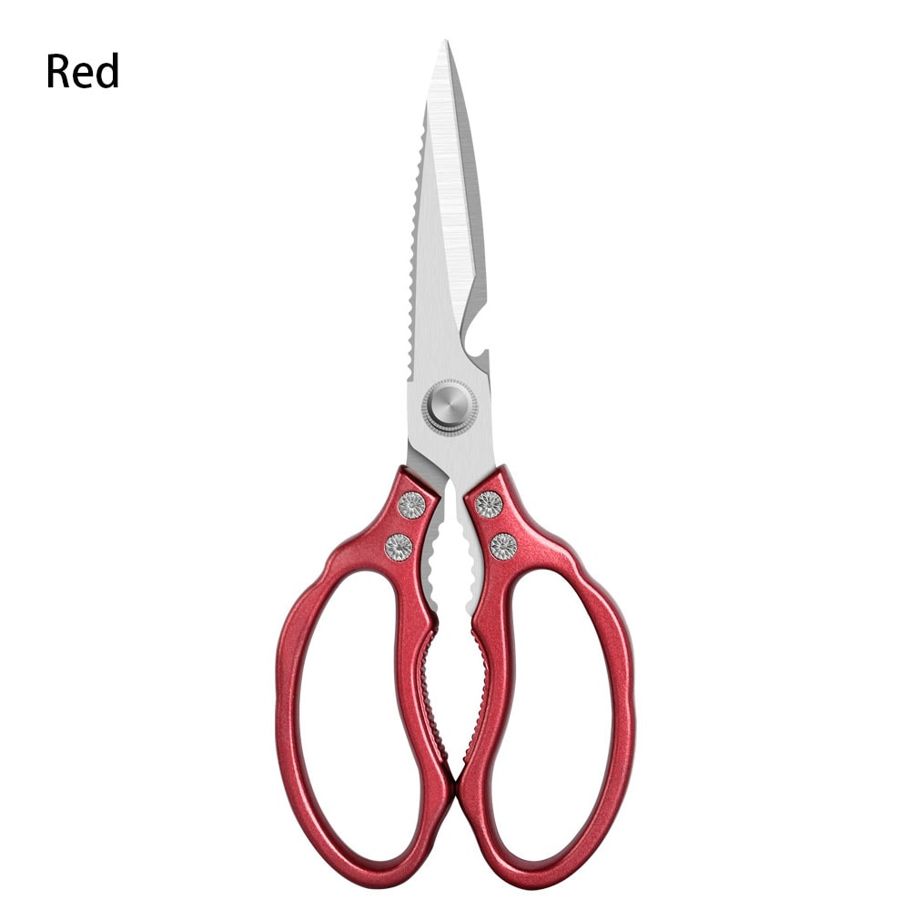 Premium Multifunctional Japanese Stainless Steel Kitchen Scissors Heavy Duty Meat Fish Vegetable S 9