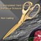 Premium Stainless Steel BBQ Shears Heavy Duty Butcher Scissors & Outdoor Cooking Grill Tool
