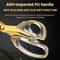 Premium Stainless Steel BBQ Shears Heavy Duty Butcher Scissors & Outdoor Cooking Grill Tool