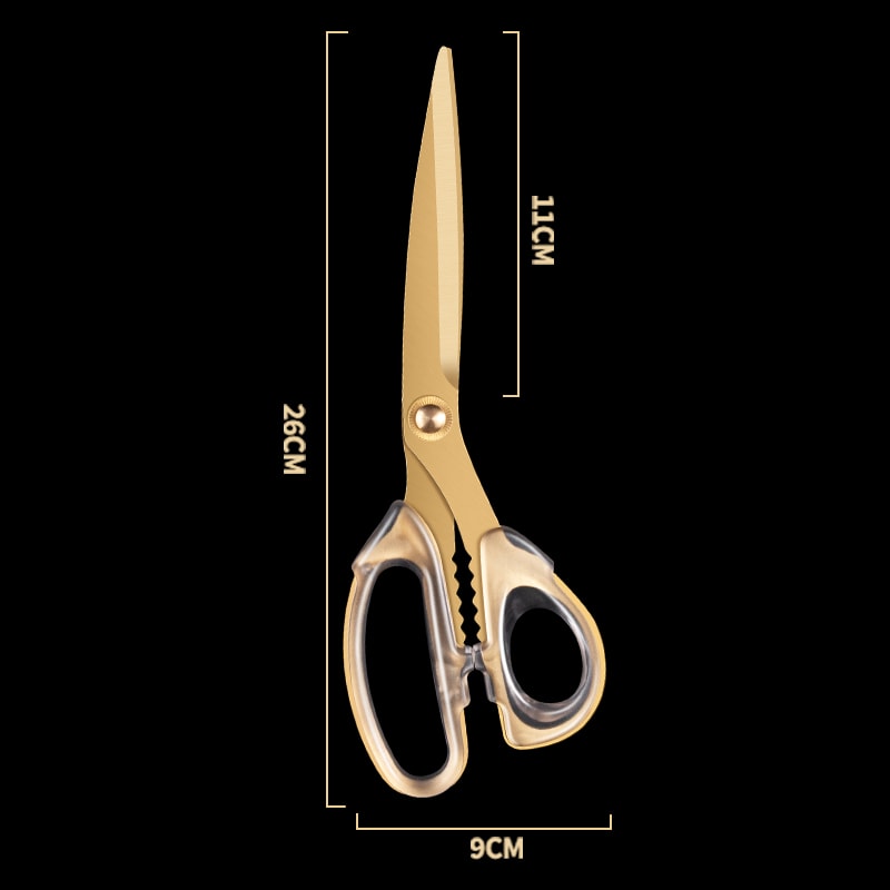 Premium Stainless Steel BBQ Shears Heavy Duty Butcher Scissors & Outdoor Cooking Grill Tool