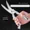 Premium Heavy Duty Bone Cutting Kitchen Scissors Multifunction Kitchen Shears Stainless Steel Prec 2