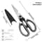 Heavy Duty Stainless Steel Kitchen Scissors With Cover For Chicken Fish And Meat 1