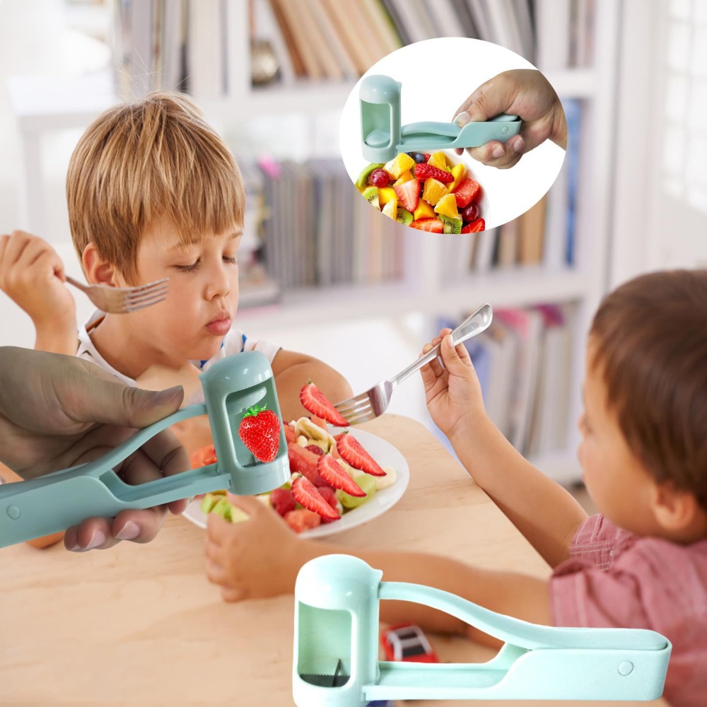 HomePrep Easy Fruit Slicer Tool Grape & Cherry Tomato Cutter for Quick Kitchen Prep