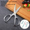 Heavy Duty Stainless Steel Kitchen Shears For Chicken Bones Seafood Everyday Food Prep 0