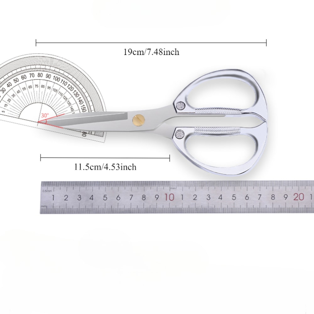 Heavy Duty Stainless Steel Kitchen Shears For Chicken Bones Seafood Everyday Food Prep 5