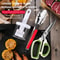 PrecisionCut Stainless Steel Kitchen Shears Set Kitchen Scissors For Meat Herbs BBQ Prep 0
