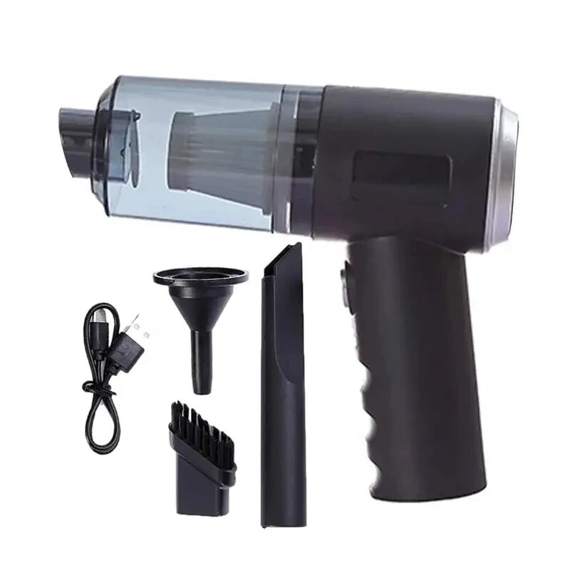 Portable USB Rechargeable Handheld Vacuum Cleaner For Car Home 4