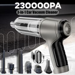 ultimate portable car vacuum cleaner & wireless handheld vacuum with air duster blower strong suction compact cleaner