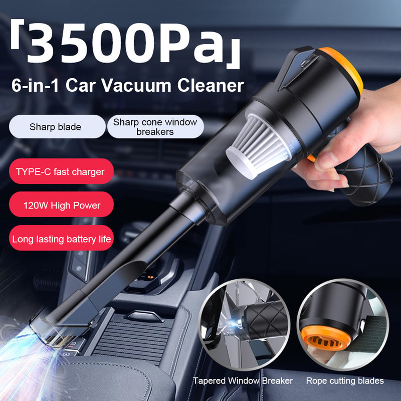 Rechargeable Handheld Vacuum Cleaner Blower Multifunction Mini Car Vacuum For Home Keyboard Detai 1