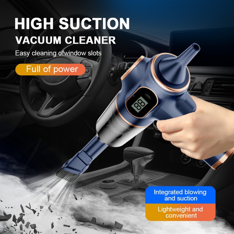 Cordless Handheld Vacuum Air Duster For Car Home Office Cleaning 1