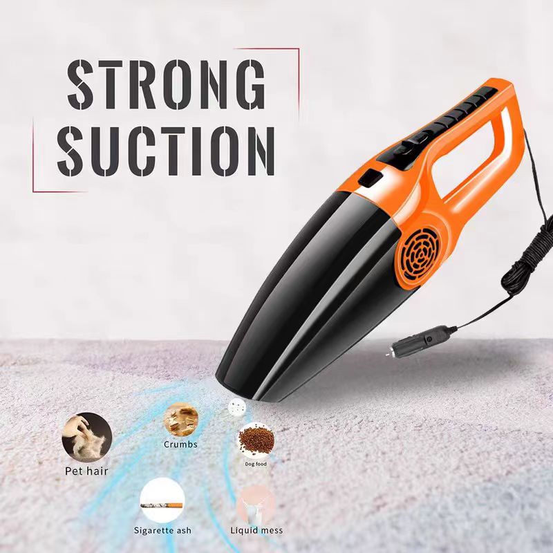 TurboClean Pro Portable Car Vacuum Cleaner High Suction Handheld Vacuum For Car Home Office 0