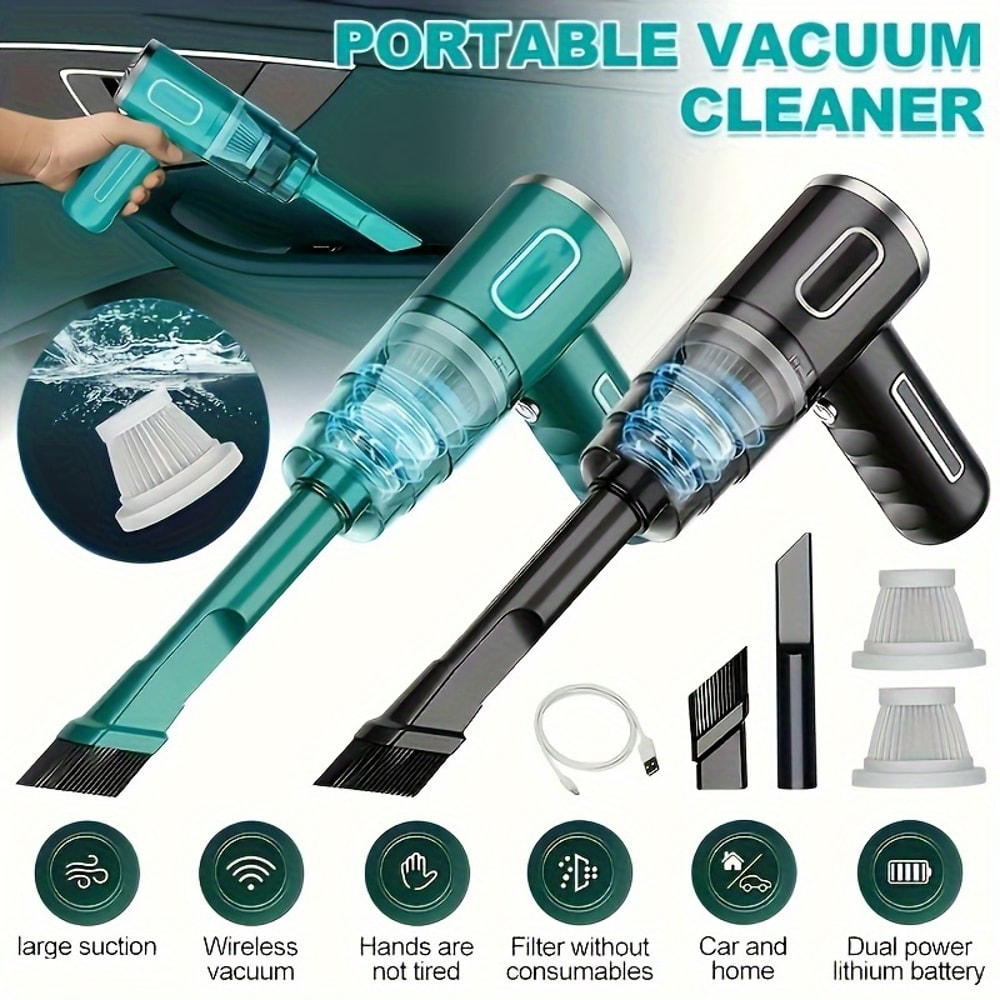 PowerSweep Pro Cordless Car Vacuum Cleaner For Cars Carpets Home Cleaning 0