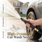 HydroJet Adjustable Car Wash Hose Nozzle Wand For Cars Driveways Outdoor Cleaning 3