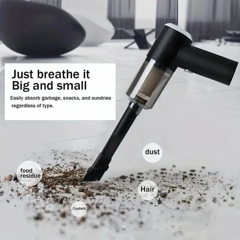 TurboClean Pro Wireless Car Home Vacuum Cleaner Powerful Cordless Handheld Cleaner 1